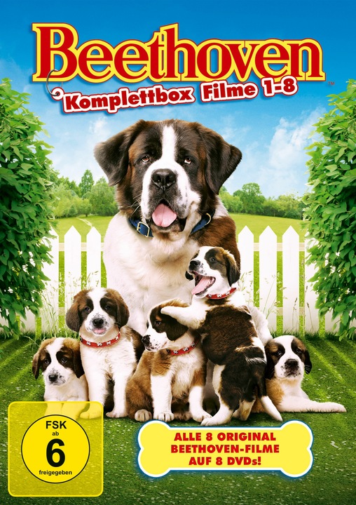 Il cane di nome Beethoven, cofanetto completo, DVD (DVD, 1992, Inglese, Tedesco)