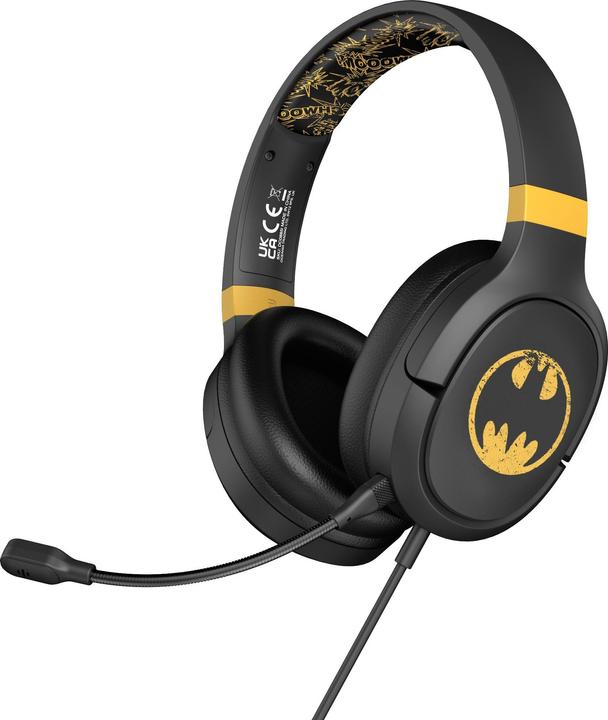 Actual product image OTL Technologies DC Comics DC0885 Headphones & Headset Wired Headband Gaming Black, Yellow (Cable)