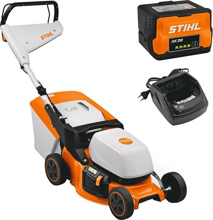 Image du produit Stihl Tondeuse à gazon sans fil RMA 243 Set AK 20 et AL 101 (Fonctionnement sur batterie)