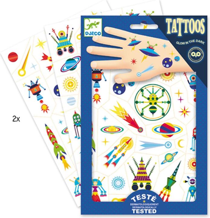 Actual product image Djeco Glow in the Dark Space