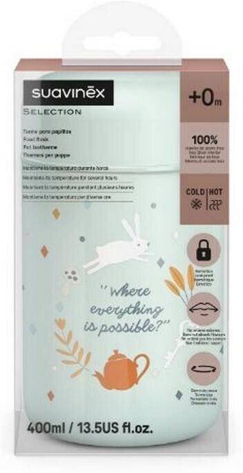 Produktbild Suavinex Nahrungsbehälter Iso 350ml Wonderland - blau