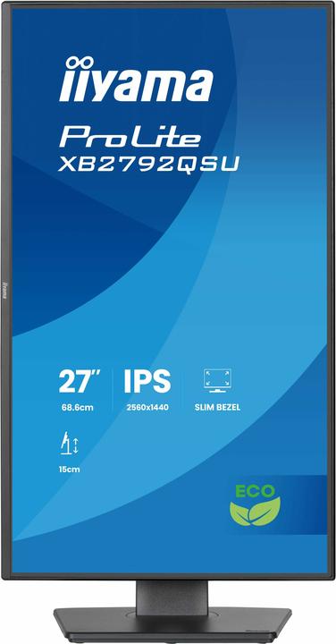 Immagine prodotto iiyama ProLite XB2792QSU-B1 (2560 x 1440 pixel, 27")
