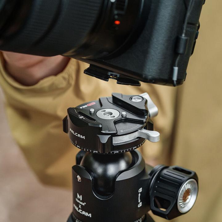 Produktbild Falcam 38 Pro Quick Release Low Gravity Dual Panorama Ball Head F38B4907