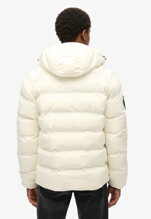 Produktbild Superdry City Steppjacke mit Kapuze und Grafik (L)
