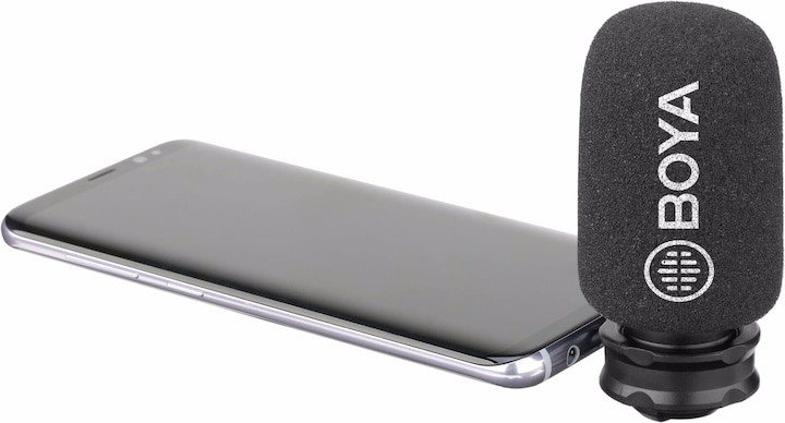 Actual product image Boya BY-DM100 stereo condenser microphone