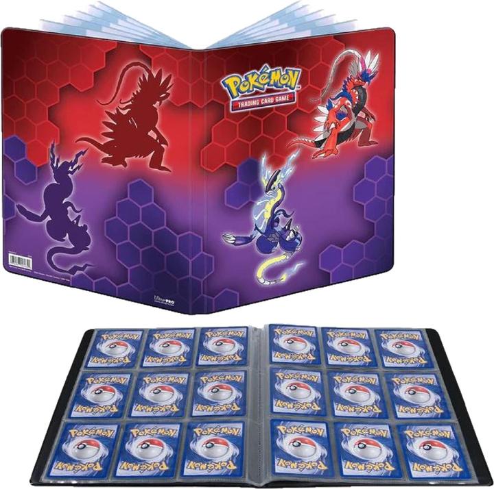 Actual product image Ultra Pro Pokémon180 Card Album TCG Folder Koraidon & Miraidon
