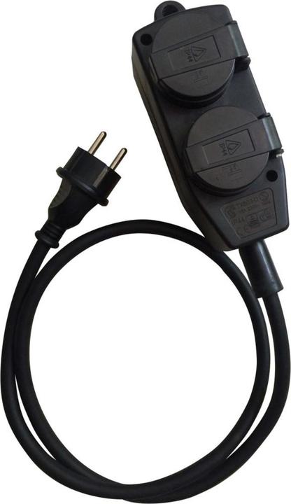 Actual product image Fortis Extension cable 4-way H07RN-F3G1.5 5m (5 m, CEE 7/3)