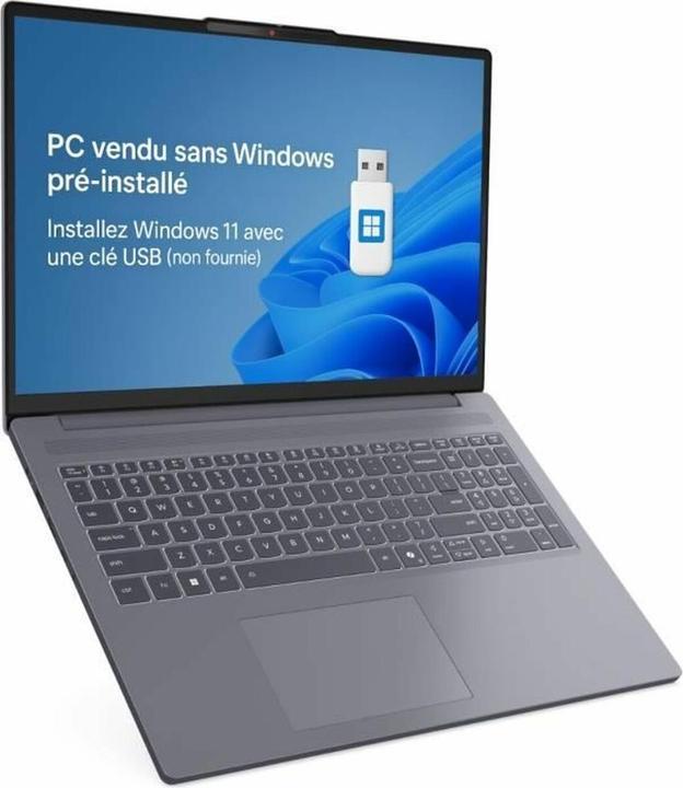 Actual product image Lenovo Laptop 16" intel core i5-13420h 16 GB RAM 512 GB SSD (16", 512 GB, 16 GB, FR, Intel Core i5-13420H)