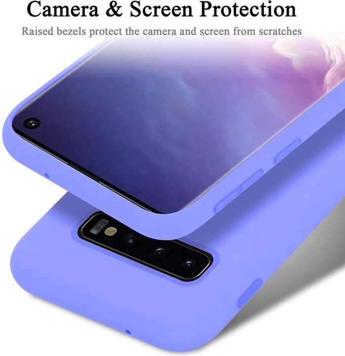 Produktbild Cadorabo TPU Liquid Silicone Case Cover (Samsung Galaxy S10)