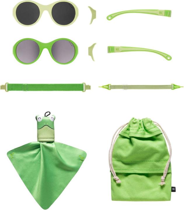 Image du produit Mokki Lunettes de soleil enfants vert 0-2 ans click & change