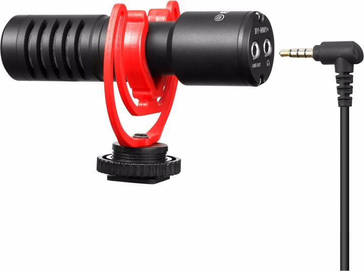 Actual product image Boya BY-MM1+ Compact clip-on microphone