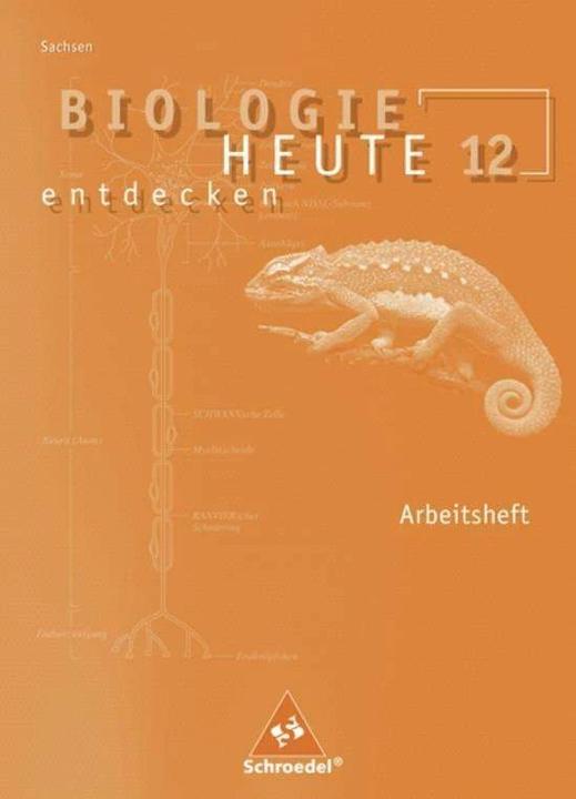 Produktbild Biologie heute entdecken S2 12. Arbeitsheft für Sachsen (Deutsch, Antje Starke, Rolf Wellinghorst, 2009)