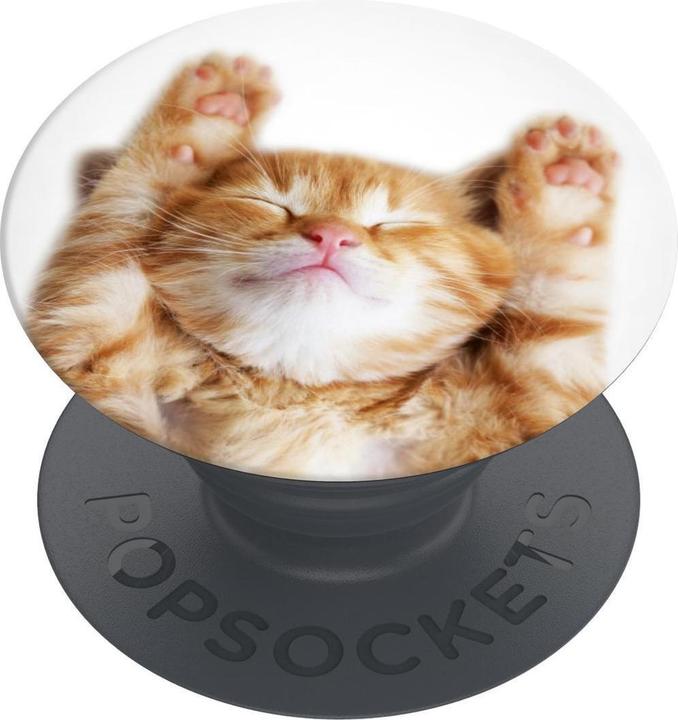 Productafbeelding PopSockets PopGrip Basic Snoozy Cat