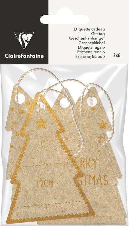 Produktbild Clairefontaine Geschenketiketten (Geschenkverzierung, 864 x)