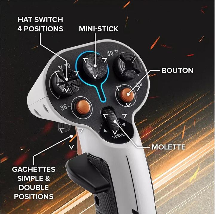 Image du produit Thrustmaster Space Sol-R 1 Joystick (PC)