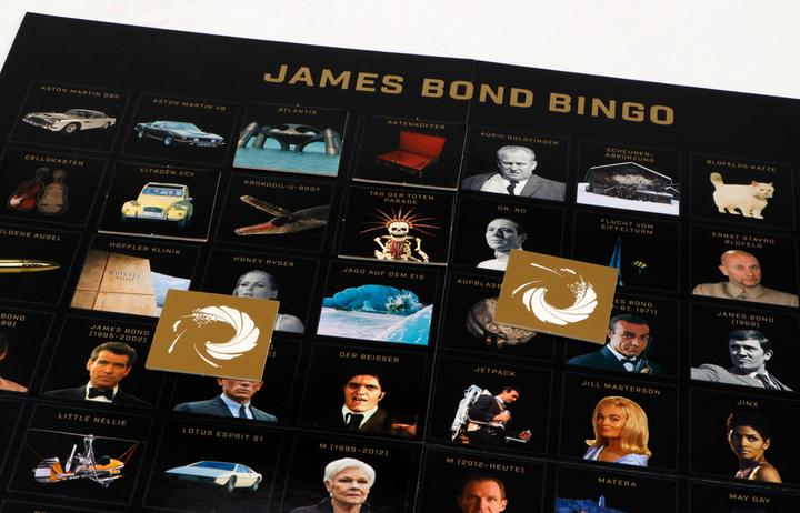 Produktbild James Bond Bingo (Deutsch, 2 - 7 Spieler)