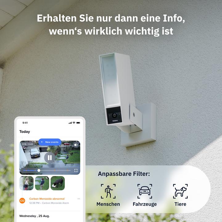 Actual product image Netatmo Kamera zewnętrzna Original NOC2-W biała (2560 x 1440 Pixels)