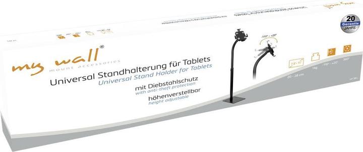 Actual product image myWall My Wall HT39L Tablet stand Suitable for brand (tablet): Universal 20.1 cm (7.9")