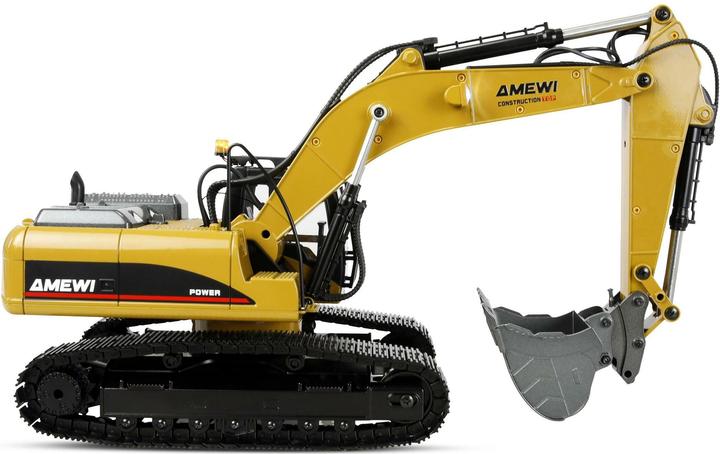 Produktbild Amewi G705E Bagger Metall 1:14 RTR gelb (RTR Ready-to-Run)