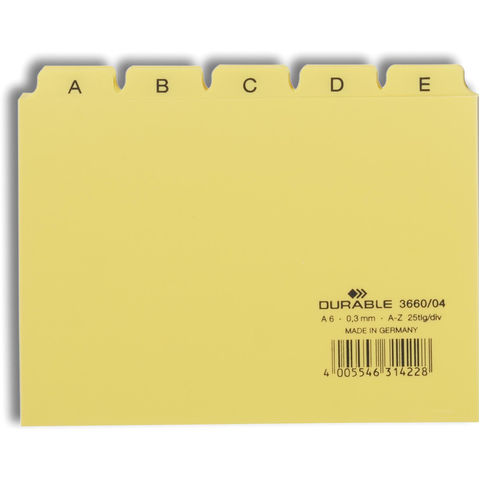 Thumbnail - Durable, Kartenaufbewahrung, Leitregister A6 (A6)