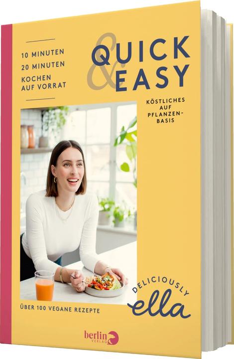 Produktbild Deliciously Ella. Quick & Easy (Deutsch, Ella Mills (Woodward), 2020)