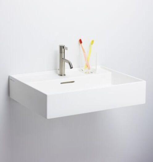 Actual product image Laufen Washbasin KARTELL 500x460mm ubaufä m ÜL 1 HL-Ausf. we ma (460 mm, 500 mm)