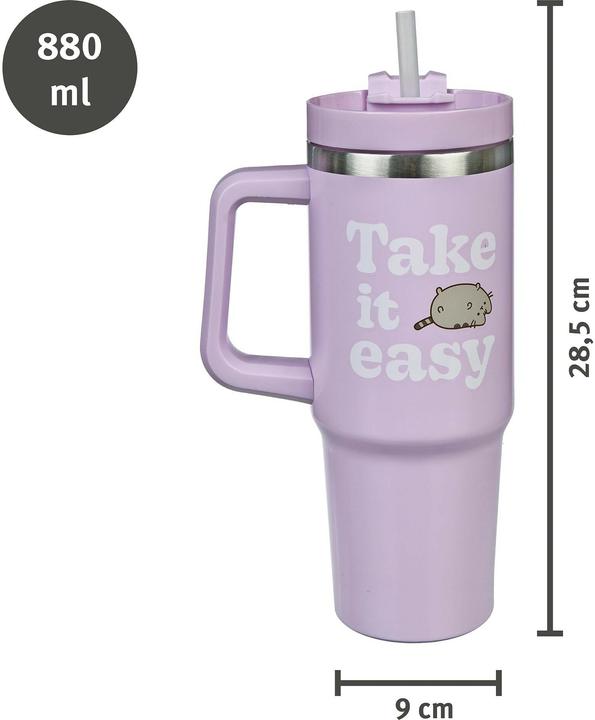 Actual product image Undercover Trinkflasche Pusheen 880 ml, Material: Aluminium (0.88 l)