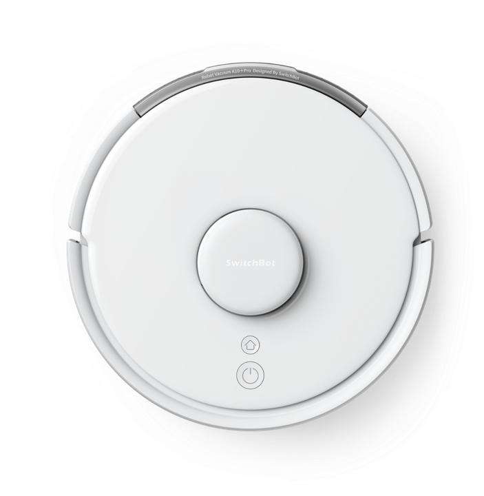 SwitchBot Mini-robot d'aspiration K10+ Pro Robot d'aspiration avec statif d'aspiration