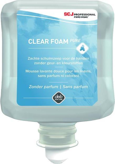 Actual product image Stoko Foam soap Clear FOAM Pure 1 l suitable for 4707 020 186 without fragrance/dyes (Liquid soap, 1000 ml)