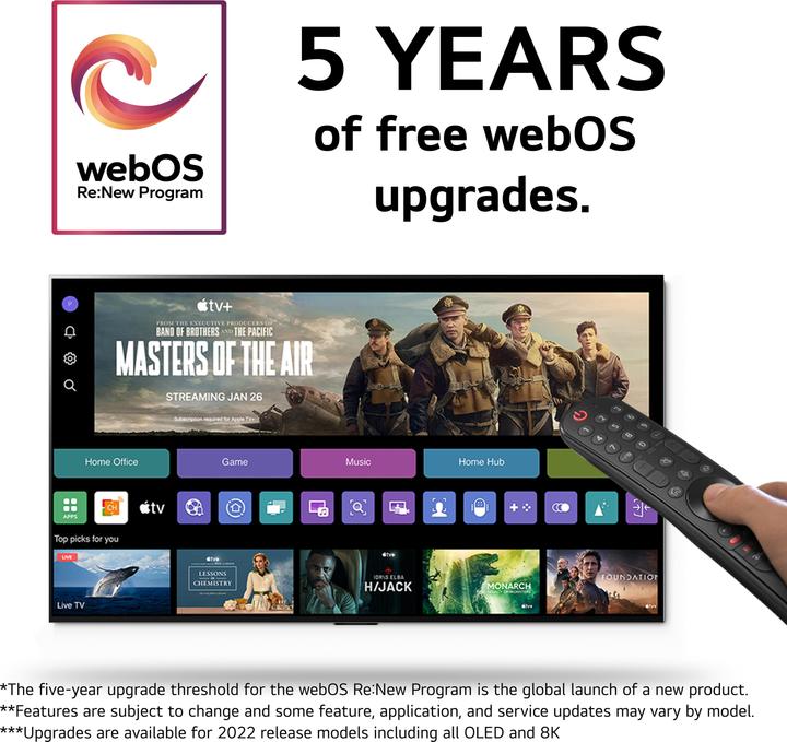 Image du produit LG 65NANO82T3B (65", NANO82, Nano-Cell, 4K)