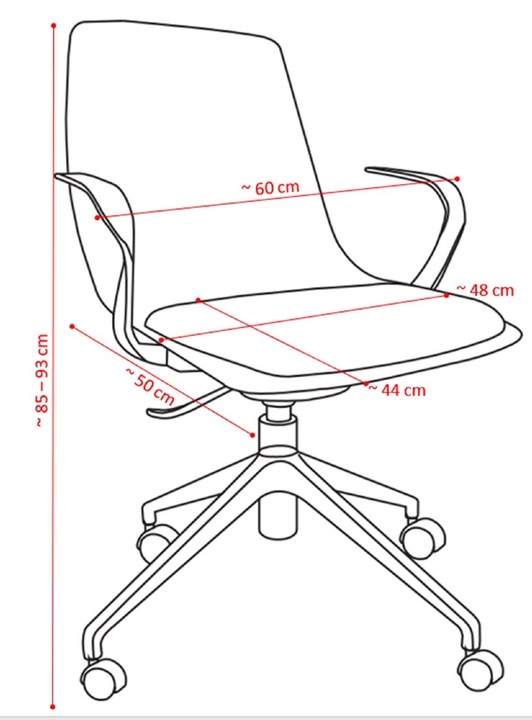 Immagine prodotto Jet-Line Sedia da ufficio CHARLOTTE