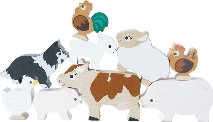 Actual product image Le Toy Van Stapelspiel Bauernhoftiere