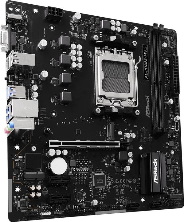 Productafbeelding AsRock MB AMD AM5 A620AM-HVS (AM5, AMD A620, mATX)