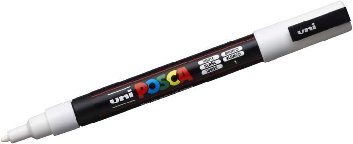 Image du produit Posca Marker PC-3M Rundspitze (Blanc, 1.30 mm, 1 x)