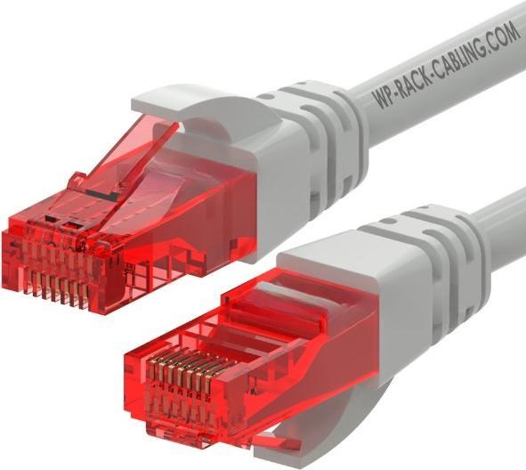 WP Rack & Cabling Wp Europe Patch U/Utp Cat.6 Pvc Grey (CAT6, 0.20 m)