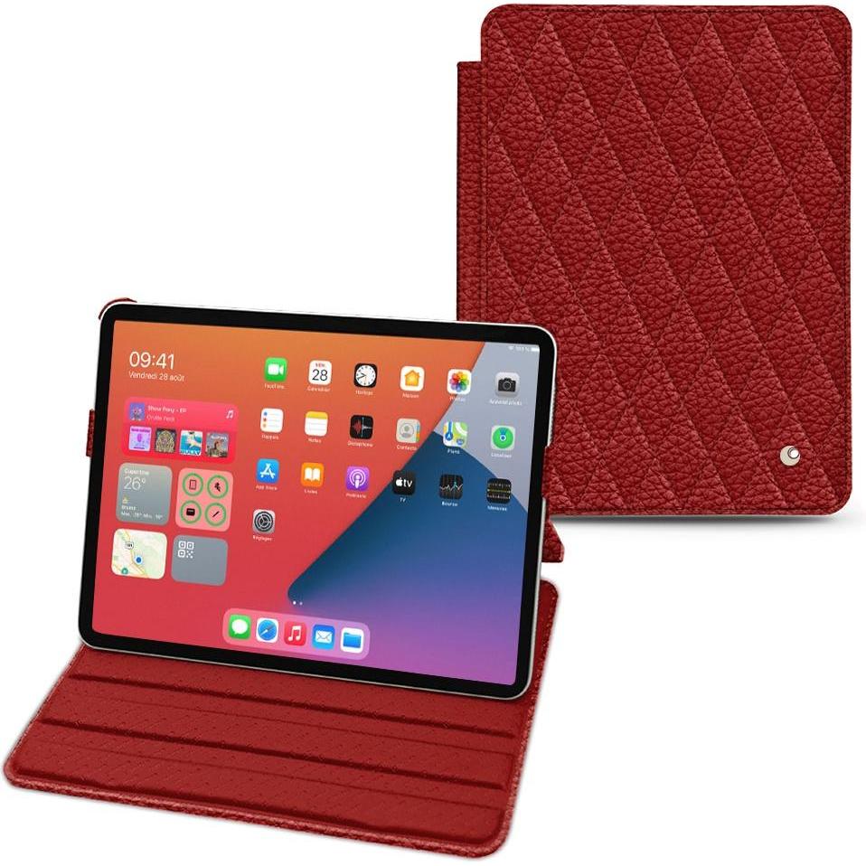 Noreve Lederschutzhülle horizontal (iPad mini 6), Tablet Hülle, Rot