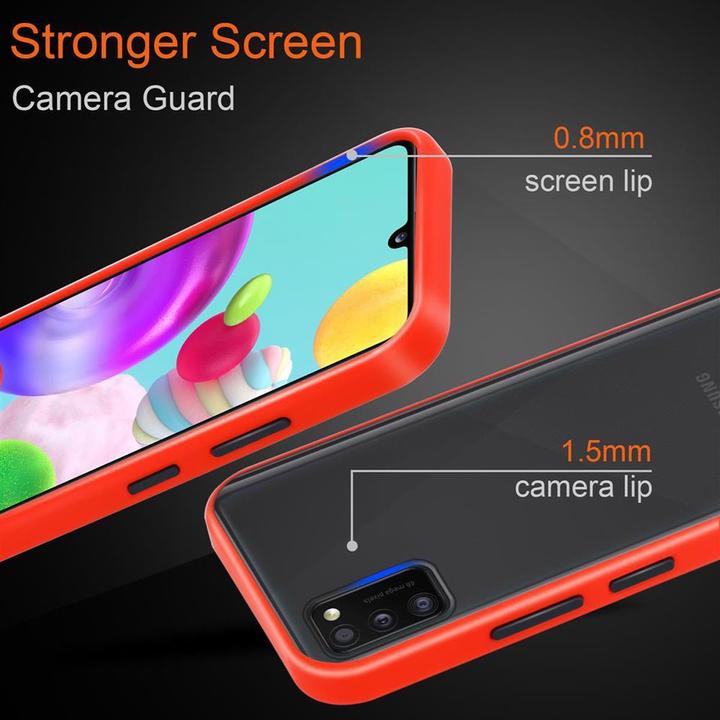 Actual product image Cadorabo Hybrid Matt Cover (Samsung Galaxy A41)