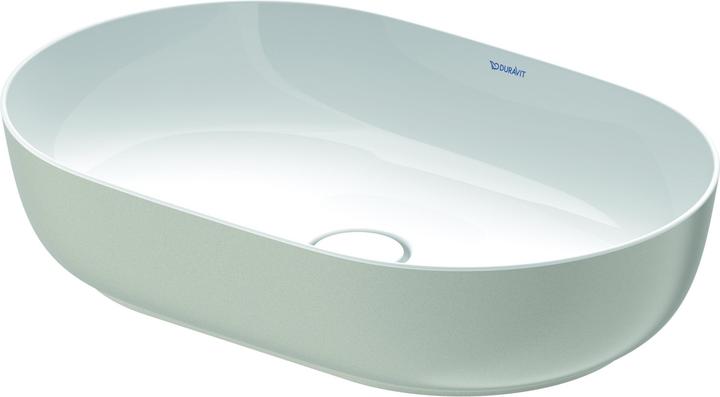 Produktbild Duravit Aufsatzbecken LUV o ÜL HLB 600x400mm o HL gr seidenmatt WG (400 mm, 600 mm)