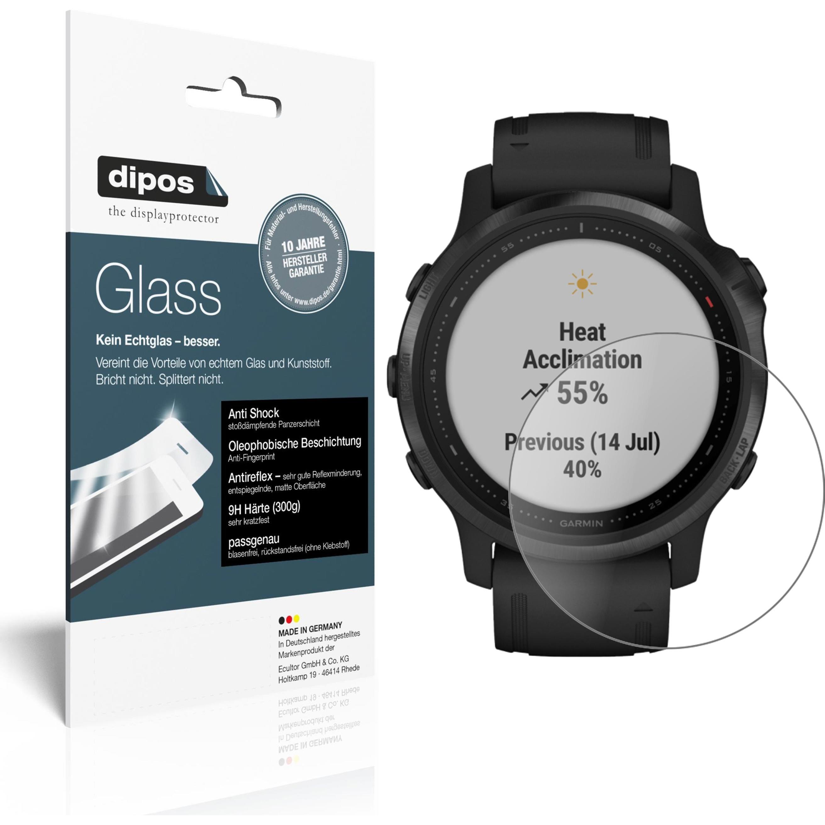 Dipos Displayschutz Anti-Shock, Smartwatch Schutzfolie, Transparent