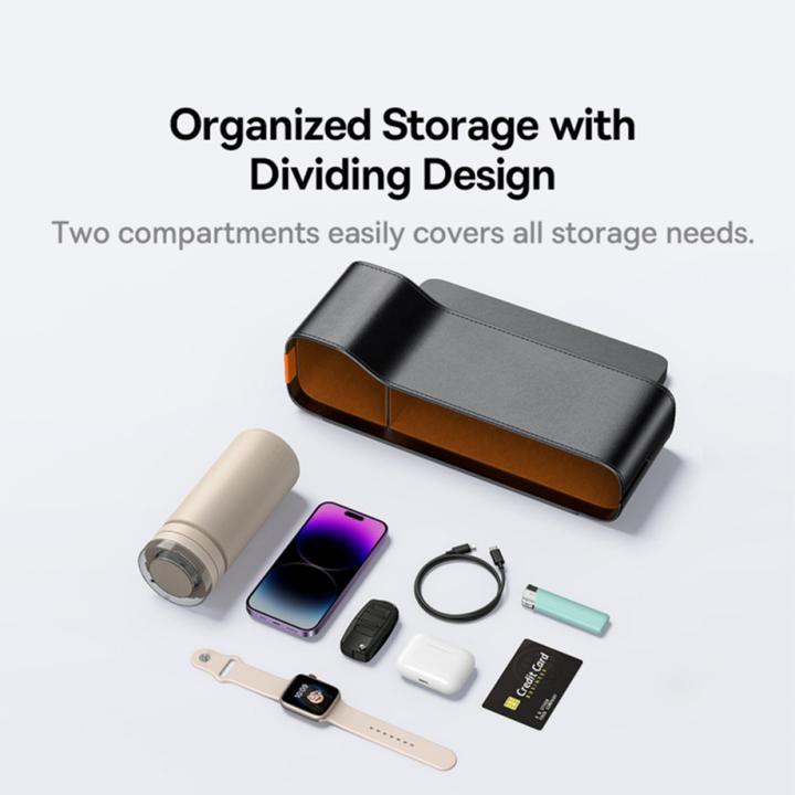 Productafbeelding Baseus Opbergdoos voor in de auto OrganizeFun (zwart)