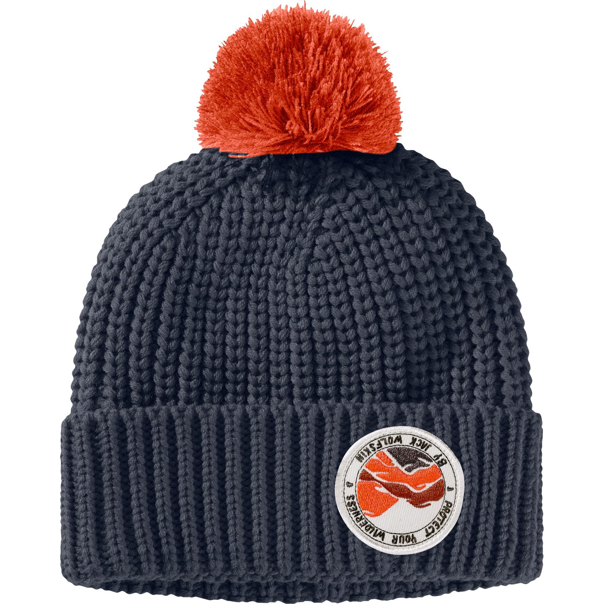 Jack Wolfskin, Unisex, Mütze, Kid's Pompom Badge Beanie, Blau, (S)