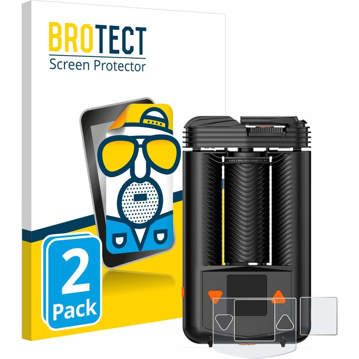 BROTECT Entspiegelungs-Schutzfolie Displayschutz Matt, Smartwatch Schutzfolie, Grau