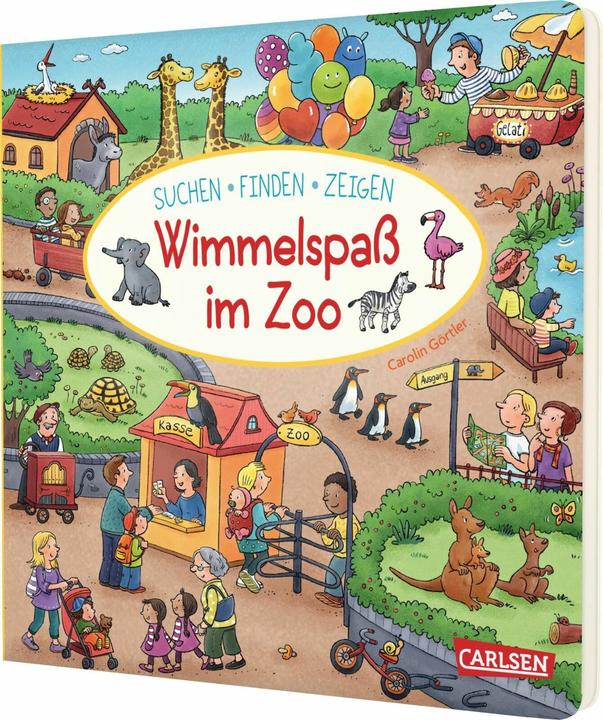 Wimmelspass im Zoo (German)