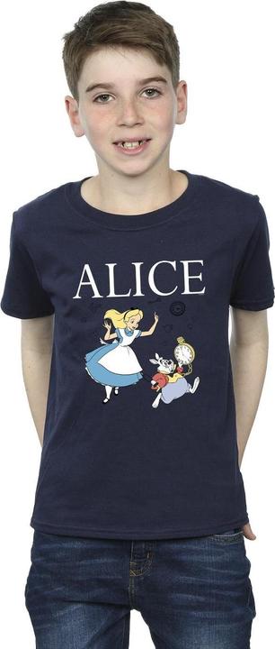 Produktbild Disney Alice im Wunderland TShirt Jungen Folgen Sie dem Kaninchen (116)