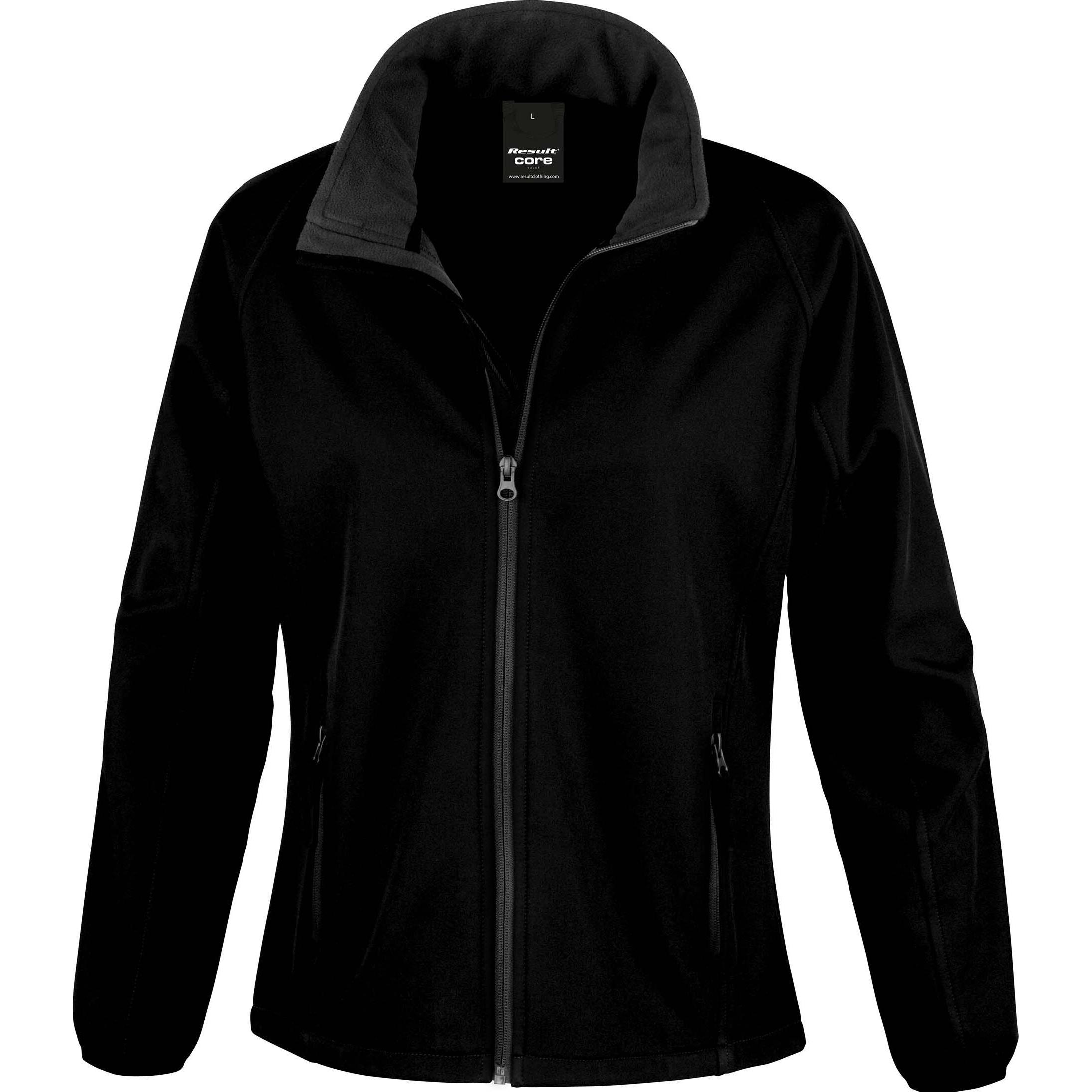 Thumbnail - Regatta, Damen, Jacke, Softshell Femme Printable (M), Schwarz, M