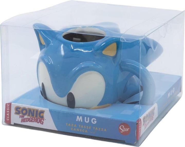 Actual product image Storline Sonic the Hedgehog mug 3D Sonic 385 ml (385 ml, 1 x)