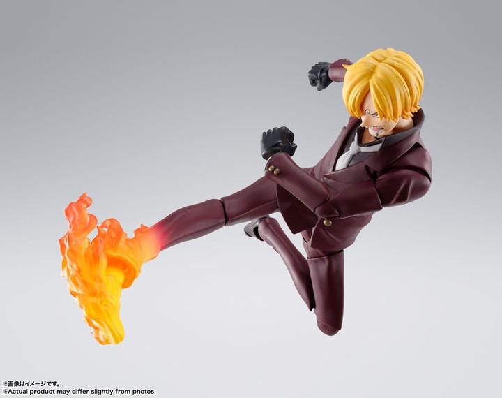 Actual product image Bandai One Piece - Sanji S.H.Figuart