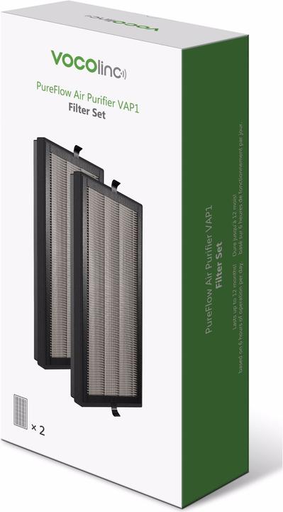 Actual product image Vocolinc Replacement filter for air purifier VAP1 (2 x)