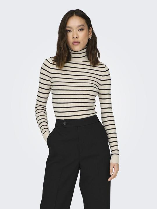 Image du produit Only ONLKAROL L/S ROLLNECK PULLOVER KNT NOOS Pull en maille (S)