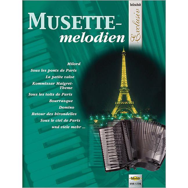 Thumbnail - Musettemelodien, für Akkordeon, Sachbücher von Nelly Leuzinger